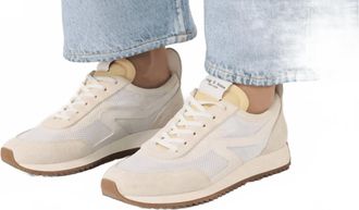 Rag & Bone Womens Retro Runner Shoes In Off-White Mint