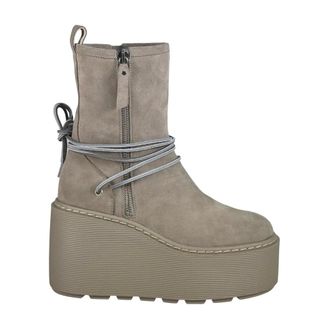 Vic Mati&eacute; F20 Zeppa Stivale con Zeppa a Righe - - Shoes - Donna - Grigio - 38 EU