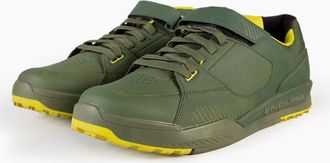Endura Mens Mt500 Burner Clipless Shoes - Green - Size: 6.5 40