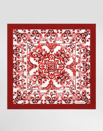 Dolce & Gabbana Bandana 50x50 - Man Scarves And Silks Multicolor Onesize