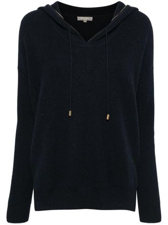 N.Peal hooded jumper - Blue