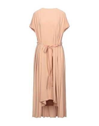 【Maison Margiela 】MOIRE POLYESTER DRESS MAISON MARGIELA Ruched moire maxi dress | THE OUTNET