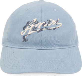 Amiri logo-embroidered cotton cap - men - Cotton - One Size - Blue