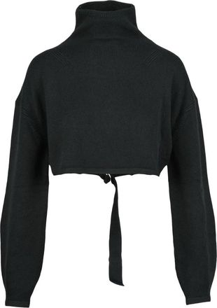 Calvin Klein Jeans trui - Dames - Coltruien - Zwart - XS - Wol - Truien & Vesten