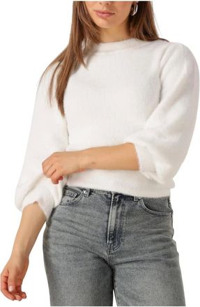 Catwalk Junkie Dames, Truien, Wit, Maat: XL Polyamide