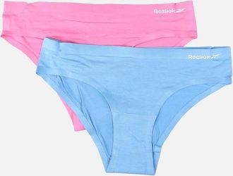 Reebok Womens 2 pack of Bonded Briefs - Blue - Size: XS