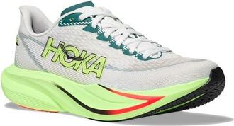 Hoka One One Mach 7 Running Shoe in Neon Yuzu/hoka Citrus at Nordstrom, Size 12.5