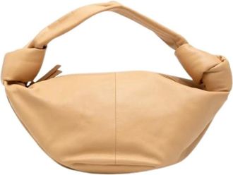 Bottega Veneta Pre-owned Shoulder Bags, female, Brown, Size: ONE SIZE Pre-owned Double Knot Bag