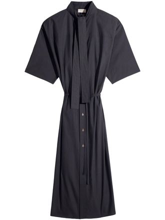 Christophe Lemaire Reversible Tube Dress with High Neck