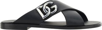 Dolce & Gabbana Leather Sandals