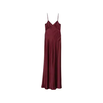 Pianoforte di Max Mara Silk Satin Slip Dress