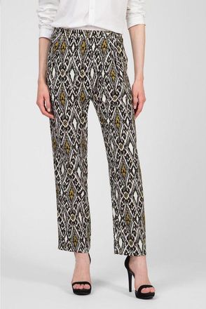 Patrizia Pepe Multicolor Flax Casual Womens Pants