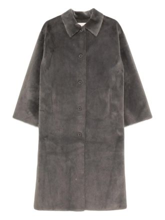 Molli buttoned coat - women - Polyester - S - Grey