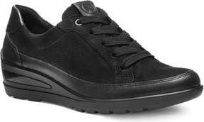 Ara Zamia Wedge Sneaker in Black at Nordstrom Rack, Size 8.5