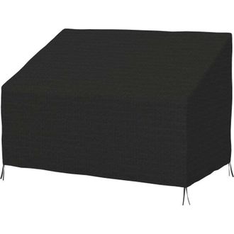 OEM Funda De Coj&iacute;n, Funda Impermeable Para Sof&aacute; De Exterior, Funda Para Banco De Jard&iacute;n, Tejido Oxford 600d, 140 X 84 X 56/94 Cm, Negro -crezuo