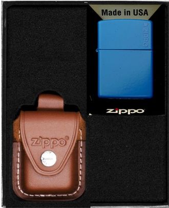 OEM Juego De Regalo De Encendedores Zippo Sky Blue N.&deg; 4