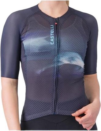 Castelli Climbers A/C Jersey Velotrikot f&uuml;r Damen | blau