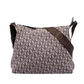 Dior Pre-owned Canvas Crossbody Bag - Dames - Pre-owned - Bruin - Maat: ONE Size