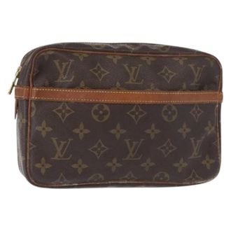Louis Vuitton Pre-owned Clutches, female, Brown, Size: ONE SIZE Pre-owned Vintage Clutch