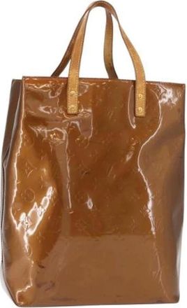 Louis Vuitton Pre-owned Tote Bags, female, Brown, Size: ONE SIZE Pre-owned Leather Tote Bag