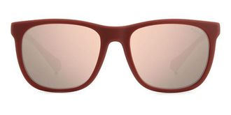 Polaroid PLD 2140/S Polarized T9H/JQ Mens Sunglasses Burgundy Size 55