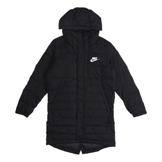 Nike Cool City Nike Mens Winter Long Warm Lightweight Down Jacket AJ7949-010