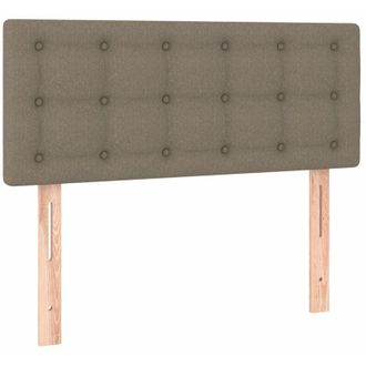 vidaXL Cabecero De Tela Gris Taupe 90x5x78/88 Cm Vidaxl