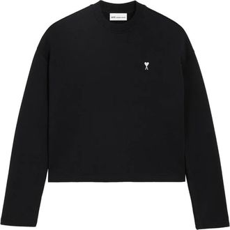 Ami Contrasted Ami De Coeur Sweatshirt