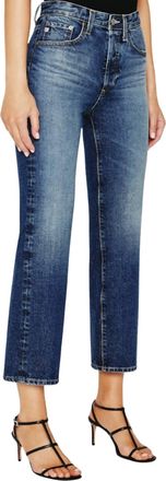 A Gold E Kinsley High Rise Pop Crop Jeans In Voit