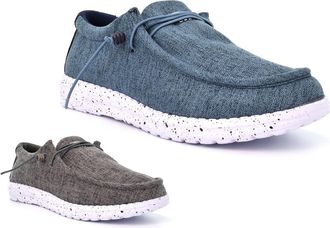 Generic Mens Casual Shoes Size 6 Boys Shoes Size 6 Lightweight Shoe Mens Lightweight Shoe Casual Comfort Memory Foam Slip On Sizes 6-12 Blue/Grey 10 UK