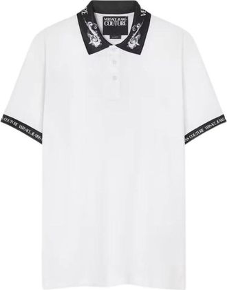 Versace Jeans Couture Hombre, Camisetas, Blanco, Talla: 2XL