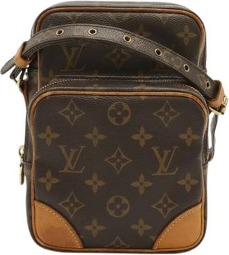Louis Vuitton Pre-owned Cross Body Bags, female, Brown, Size: ONE SIZE Pre-owned Monogram Amazon Shoulder Bag