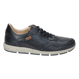 Pikolinos Fuencarral M4U-6312 Leather Mens Fashion Trainers - Blue - Size:UK 10.5-11