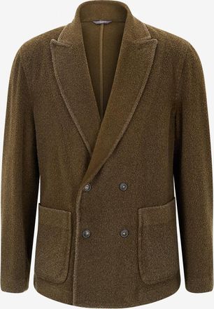 Circolo 1901 Kurzer Woll-Blazer mit Doppelreiher