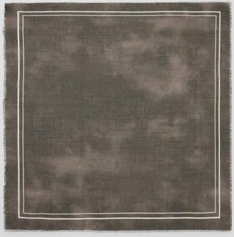 Mango Foulard stampa modal cotone marrone - Uomo - Taglia unica - MANGO MAN