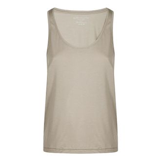 Majestic Filatures Dames, Tops, Grijs, Maat: S Katoen