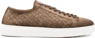 Santoni Woven Sneakers