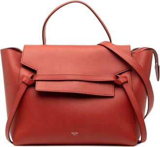 Celine Pre-owned Celine Mini Grained Calfskin Belt Bag Ladies F-MP-2106