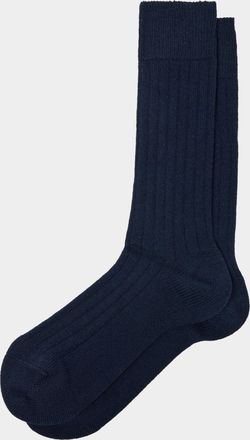 Maria La Rosa Mens One Cashmere Mid-Calf Socks One Size