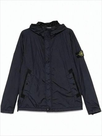 Stone Island Lightweight Nylon Casual Jacket With Hood
