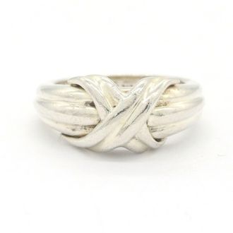 Tiffany & Co. Silver Sterling Silver 925 Band Ring (Pre-Owned)