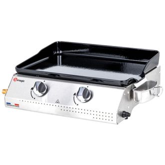 Somagic Piastra a gas vera 200 2 bruciatori 5,3kW