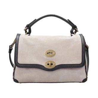 Zanellato Dames, Tassen, Grijs, Maat: ONE Size Leer