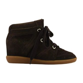 Isabel Marant Bobby Trainers - female - Isabel Marant - Sneakers - Brown - 5 UK - Shoes