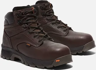 Timberland Timberland PRO Titan EV TB0A5ZV7214 Mens Brown Comp Toe Work Boot KHD1542