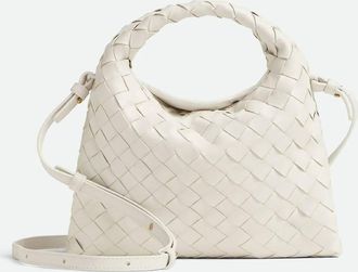 Bottega Veneta Intrecciato Mini Hop Crossbody Bag