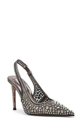 Steve Madden Reyes Pointed Toe Slingback Pump in Pewter at Nordstrom Rack, Size 9.5