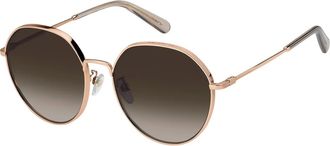 Marc Jacobs Brown Gradient Round Ladies Sunglasses MARC 830/F/S 0PY3/HA 58