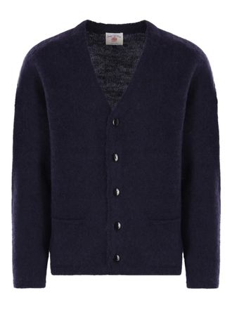 J.Press buttoned cardigan - Blue