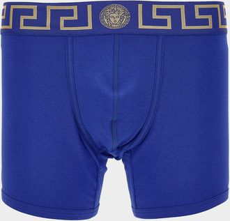 Versace Men & apos;s Medusa Key Jersey Boxer Brief